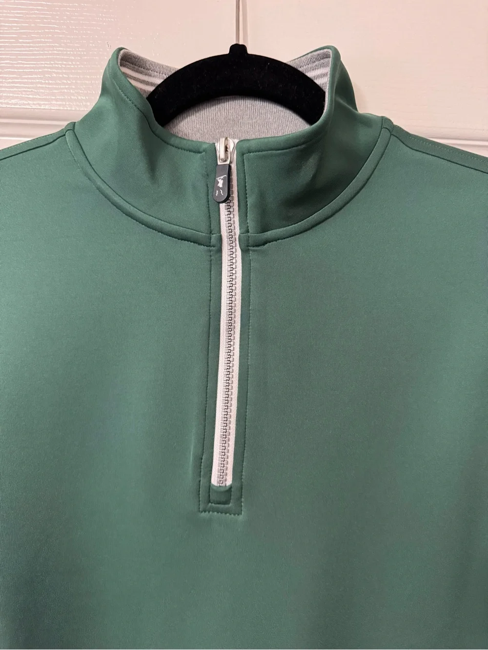 Fairway & Greene Forest Green Sleeveless Quarter-Zip Golf Vest